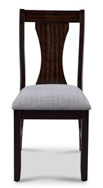 Chestnut Ridge Side Chair - Dark Brown, Beige