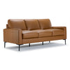 Chito Leather Sofa - Saddle