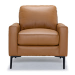 Chito Leather Chair - Saddle