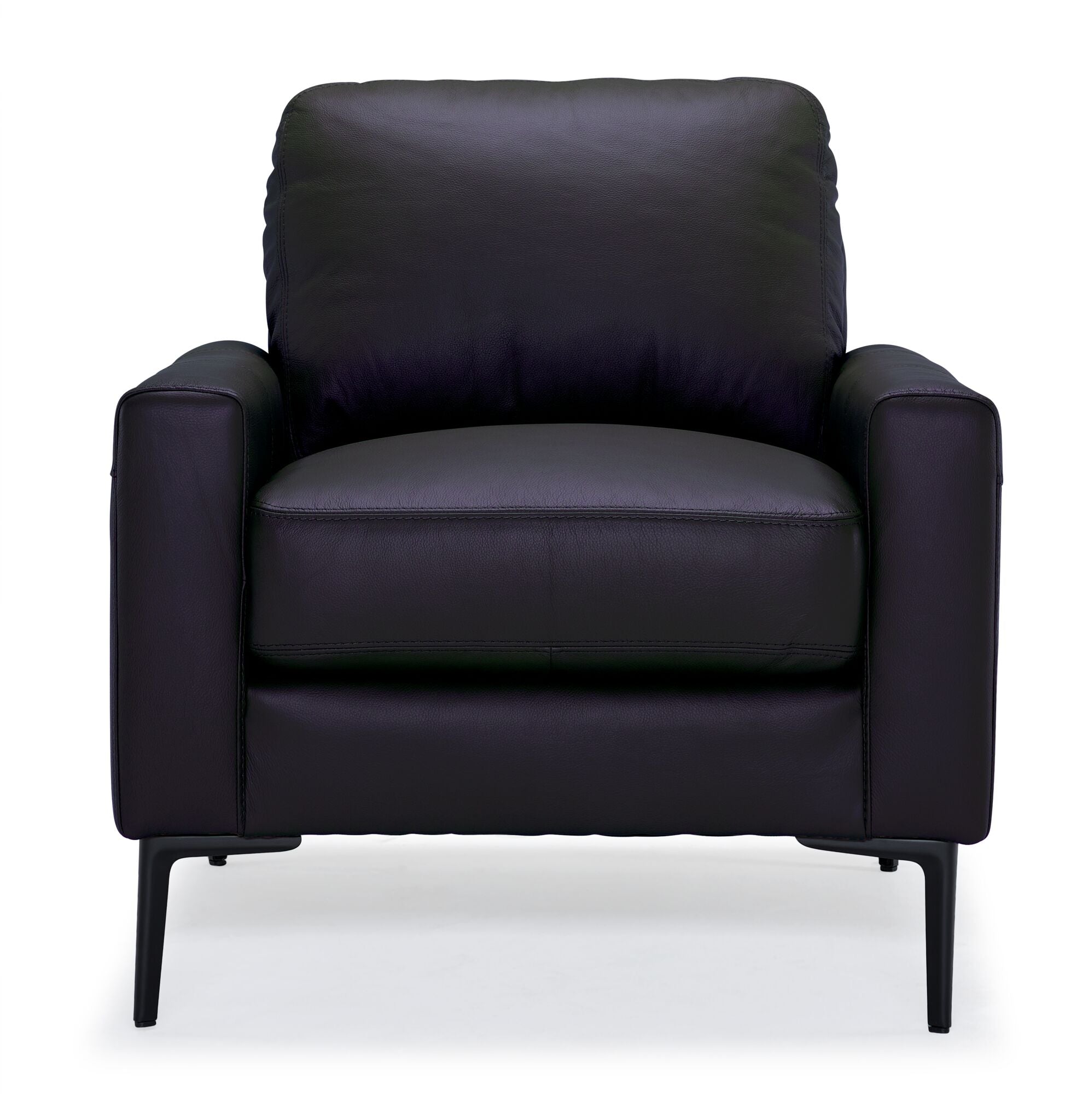 Chito Leather Chair - Raven
