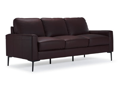 Chito Leather Sofa - Mocha