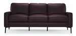 Chito Leather Sofa - Mocha