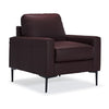 Chito Leather Chair - Mocha