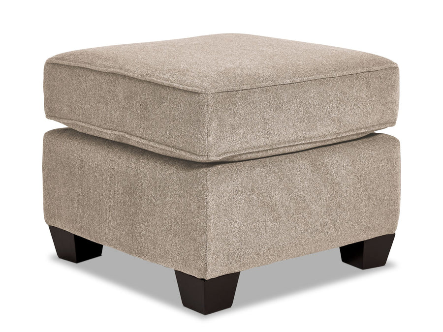 City Ottoman - Ivory