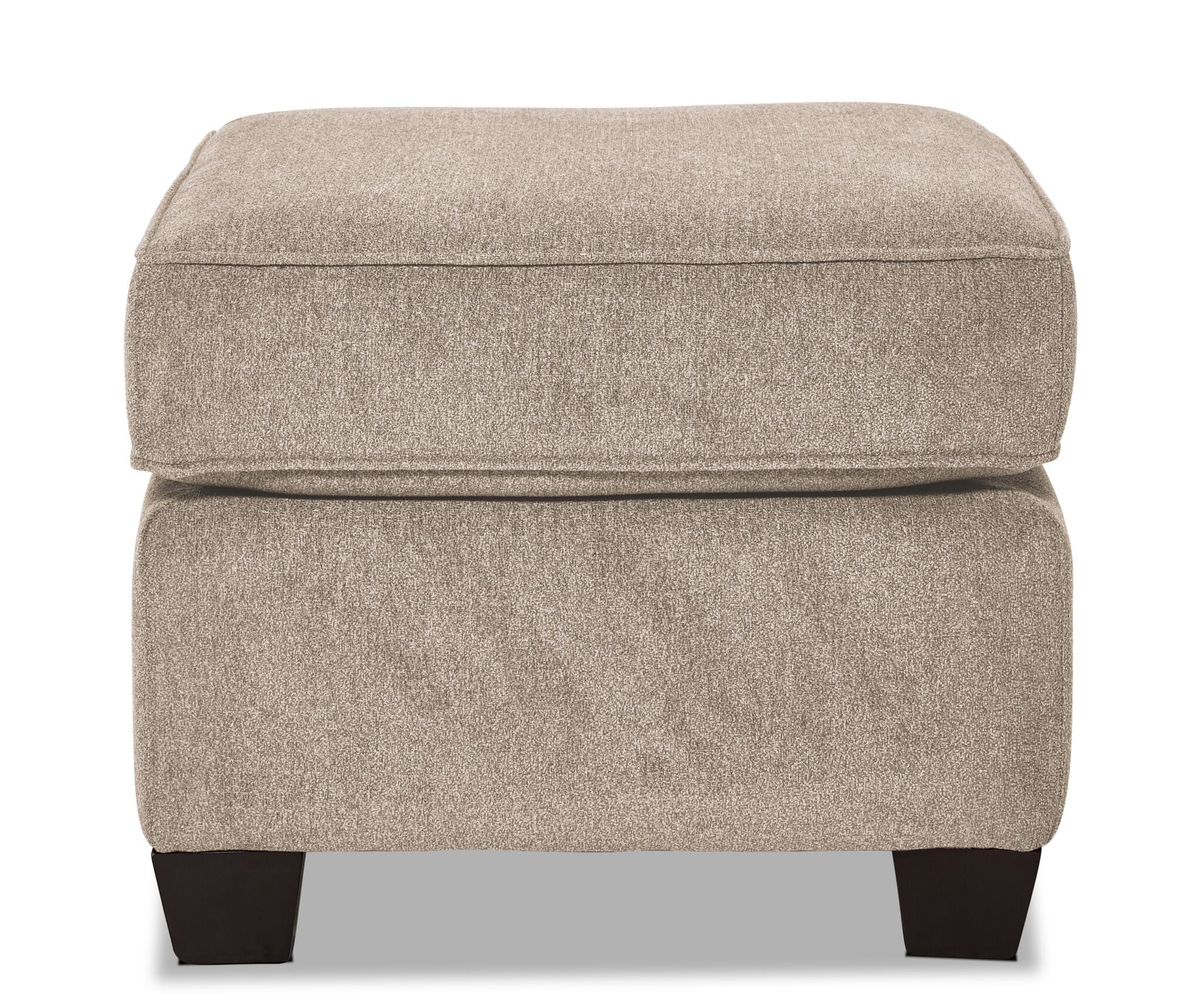 City Ottoman - Ivory