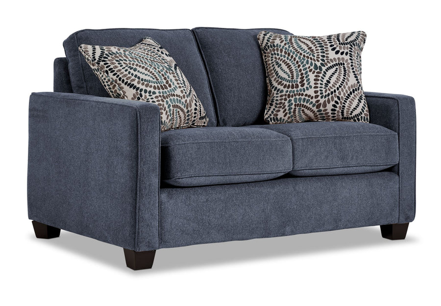 City Loveseat - Blue