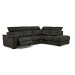 Colorado 4-Piece Power Reclining Sectional with Right-Facing Chaise - Graphite