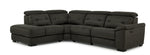 Colorado 4-Piece Power Reclining Sectional with Left-Facing Chaise - Graphite