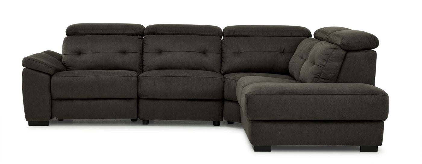 Colorado 4-Piece Power Reclining Sectional with Right-Facing