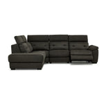 Colorado 4-Piece Power Reclining Sectional with Left-Facing Chaise - Graphite