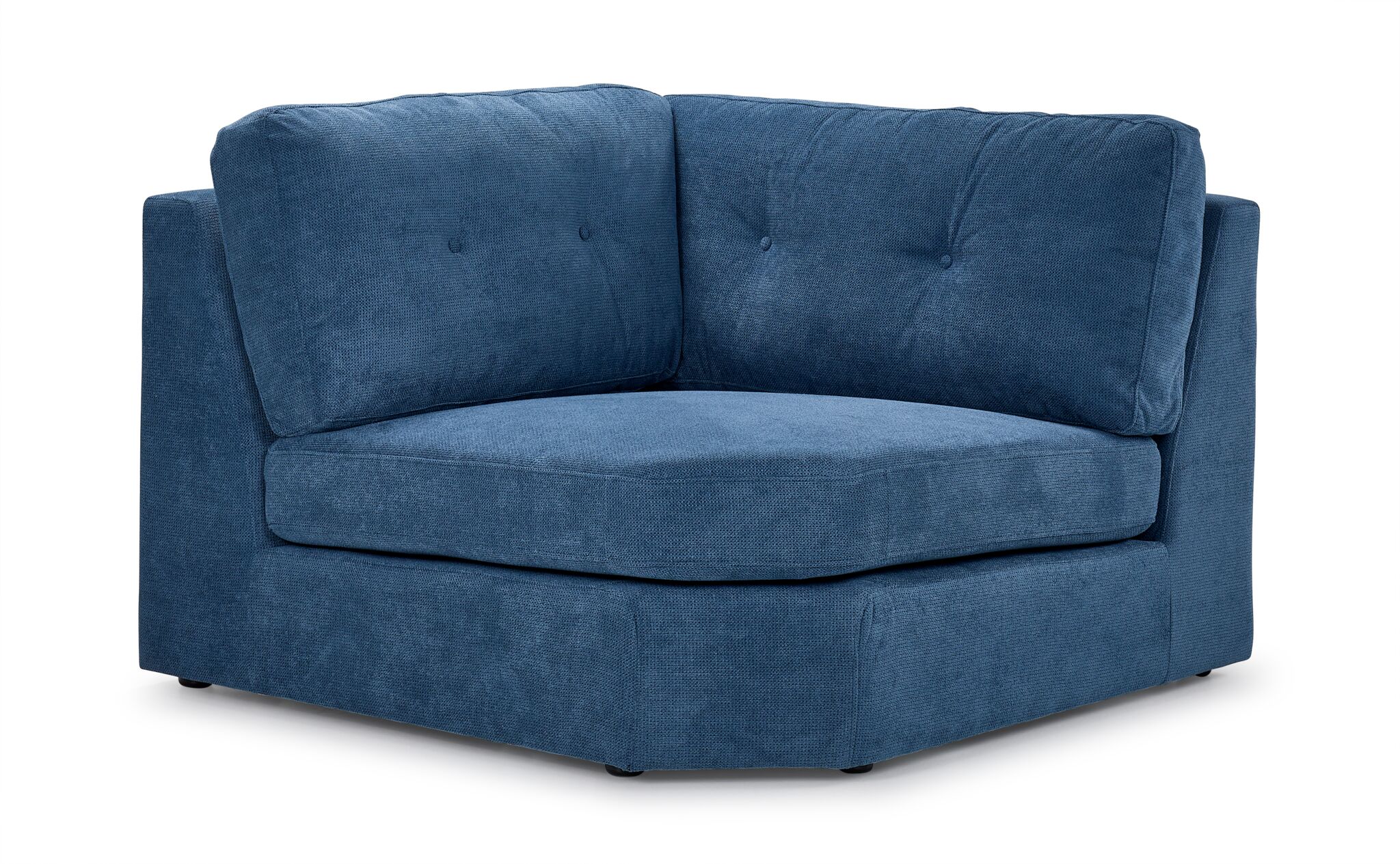 Feeling Connected - Connex 6-Piece Modular Sectional with Drawer Console - Blue