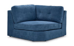 Feeling Connected - Connex 6-Piece Modular Sectional with Storage Console - Blue