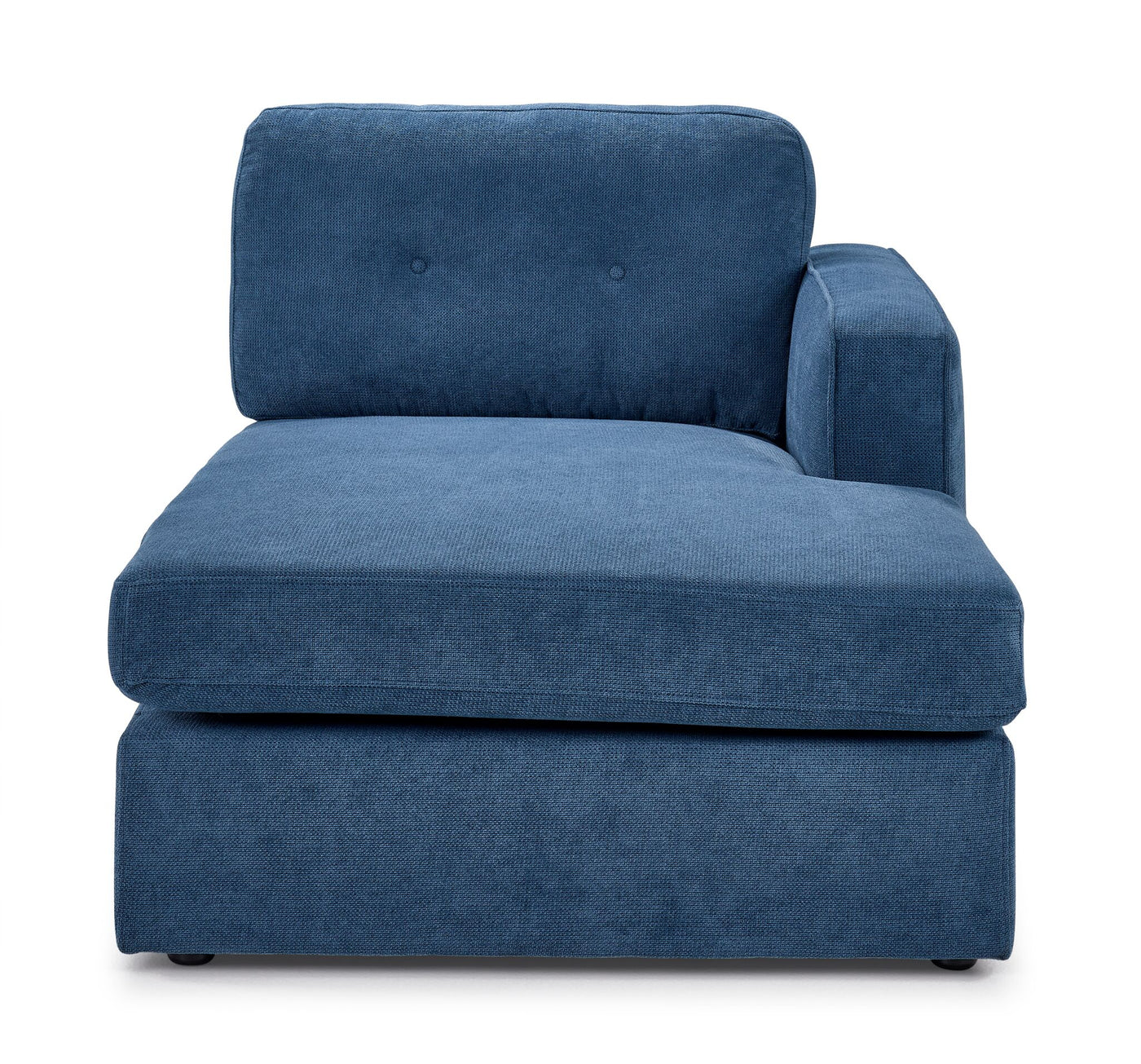Feeling Connected - Connex 5-Piece Modular Sectional with Consoles - Blue