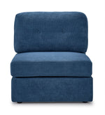 Feeling Connected - Connex 6-Piece Modular Sectional with Storage Console - Blue