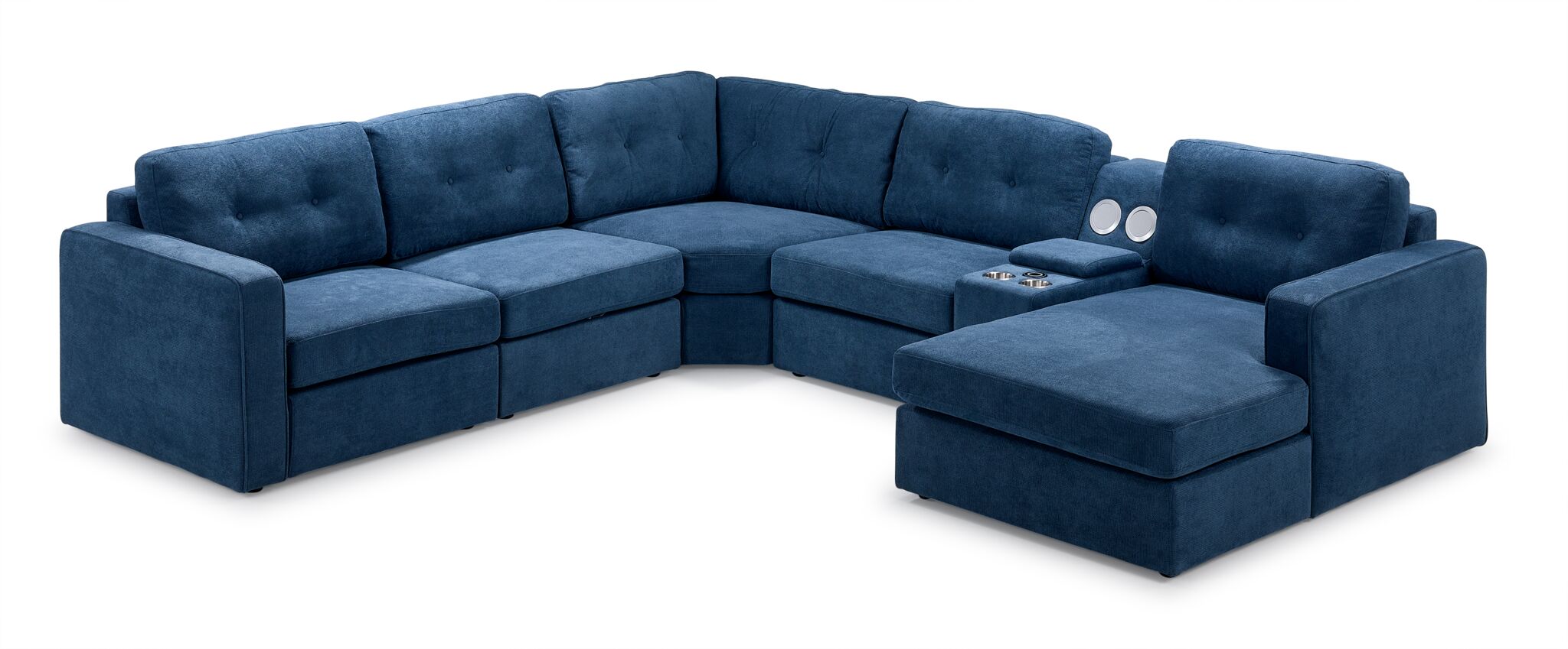 Feeling Connected - Connex 6-Piece Modular Sectional with Storage