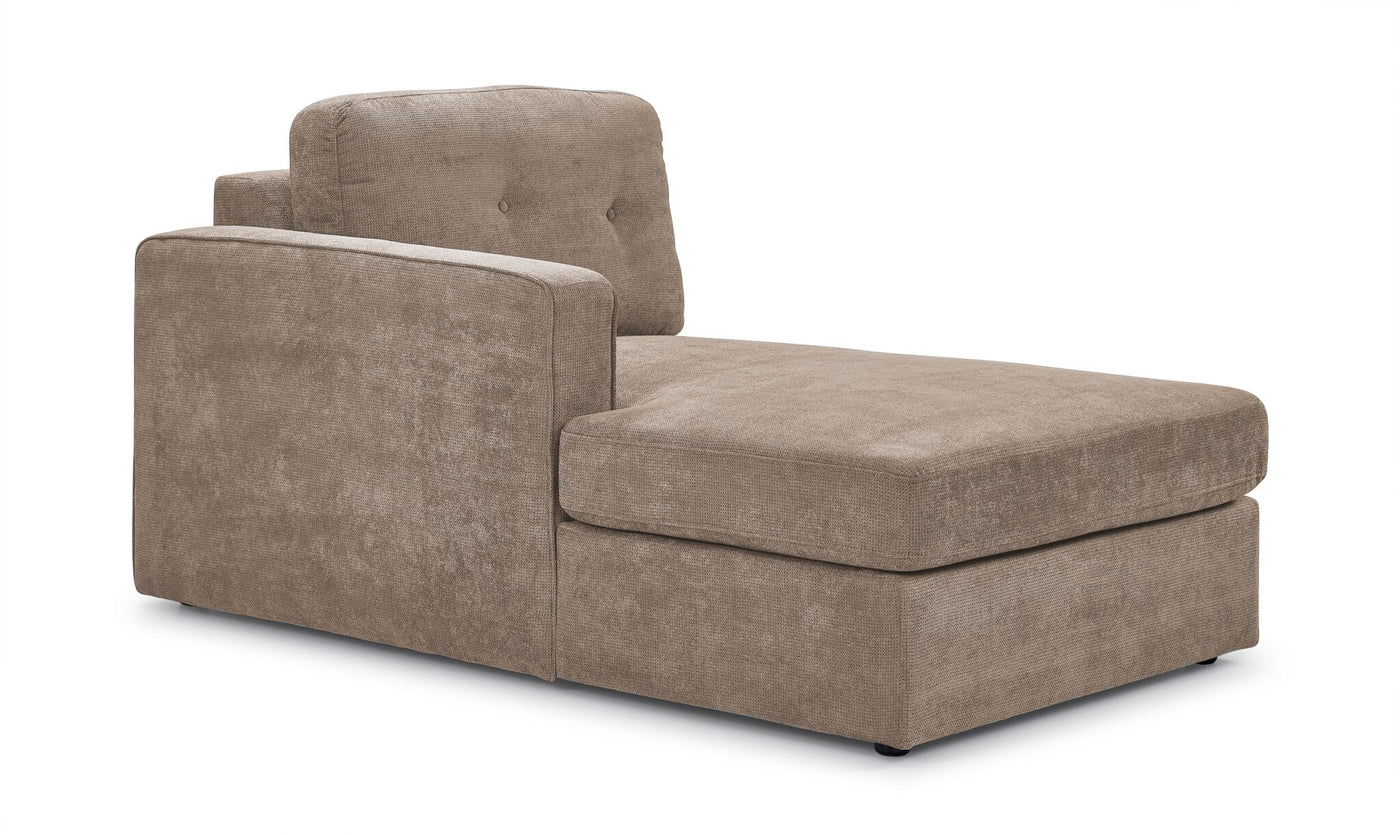 Connex 5-Piece Modular Sectional with Consoles - Beige