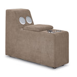 Feeling Connected - Connex 3-Piece Modular Chair with Storage Console - Beige