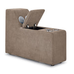 Feeling Connected - Connex 3-Piece Modular Chair with Storage Console - Beige