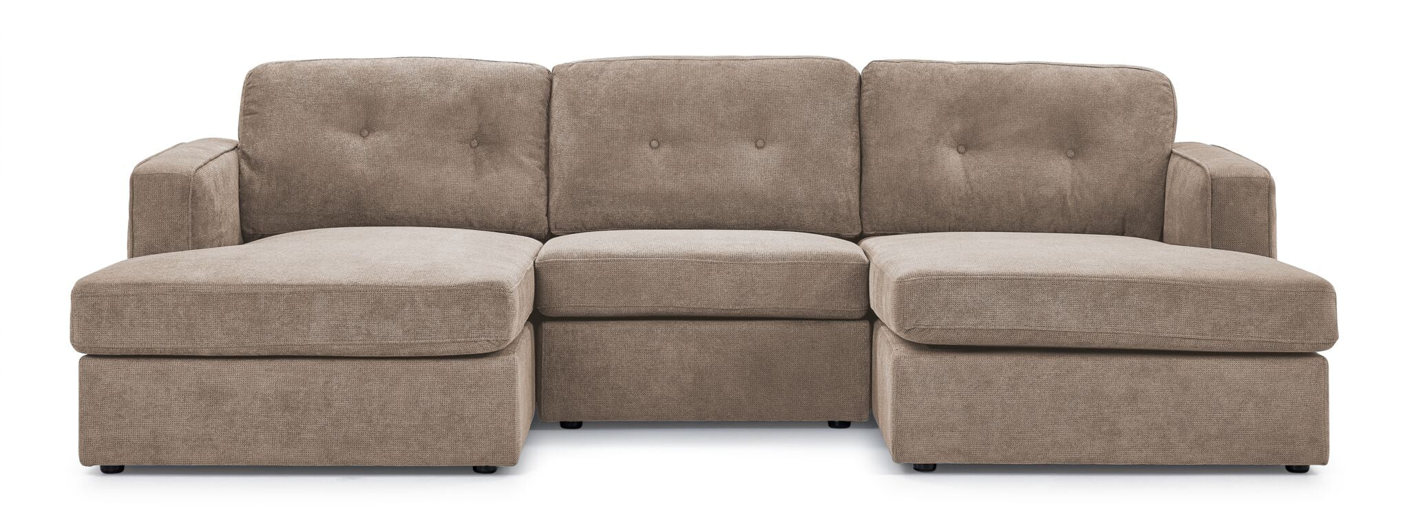 Feeling Connected - Connex 3-Piece Modular Chaise - Beige