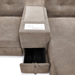 Feeling Connected - Connex 6-Piece Modular Sectional with Drawer Console - Beige