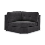 Feeling Connected - Connex 6-Piece Modular Sectional with Drawer Console - Dark Grey