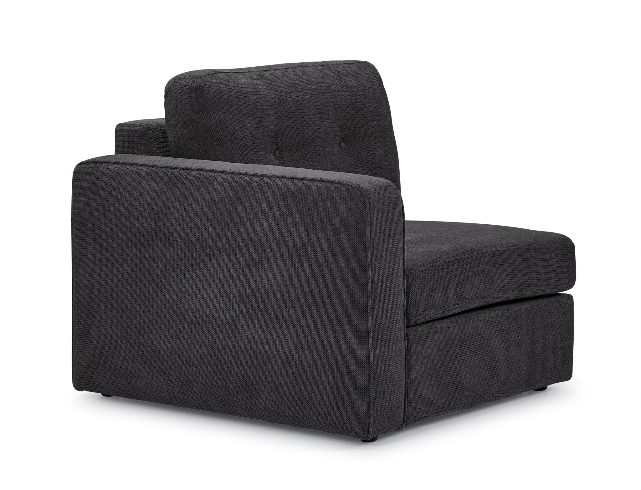 Feeling Connected - Connex 5-Piece Modular Sectional - Dark Grey