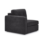 Feeling Connected - Connex 6-Piece Modular Sectional with Drawer Console - Dark Grey