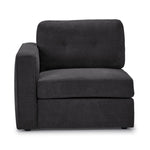 Feeling Connected - Connex 6-Piece Modular Sectional with Drawer Console - Dark Grey