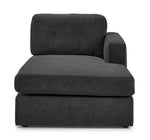 Feeling Connected - Connex 5-Piece Modular Sectional with Consoles - Dark Grey