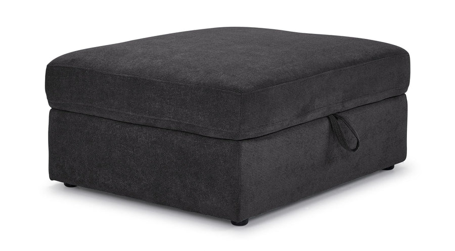 Feeling Connected - Connex Ottoman - Dark Grey