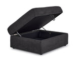 Feeling Connected - Connex Ottoman - Dark Grey