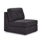 Feeling Connected - Connex 6-Piece Modular Sectional with Drawer Console - Dark Grey