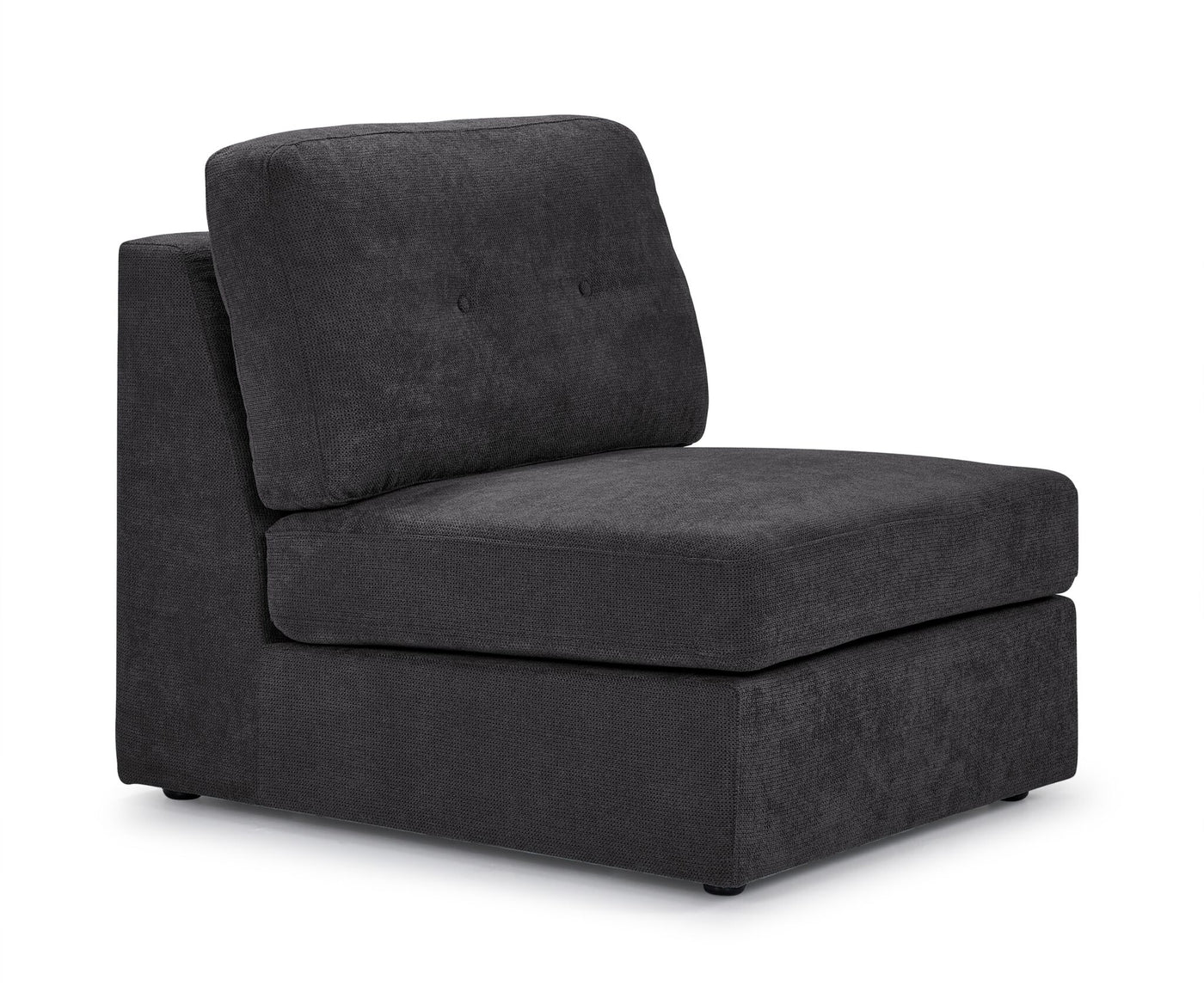 Feeling Connected - Connex 6-Piece Modular Sectional with Drawer Console - Dark Grey