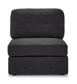 Feeling Connected - Connex 5-Piece Modular Sectional - Dark Grey