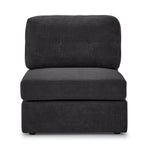 Feeling Connected - Connex 6-Piece Modular Sectional with Drawer Console - Dark Grey