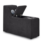 Feeling Connected - Connex 6-Piece Modular Sectional with Storage Console - Dark Grey