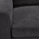 Feeling Connected - Connex 3-Piece Modular Chair with Storage Console - Dark Grey