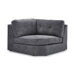 Connex 6-Piece Modular Sectional with Storage Console - Light Grey