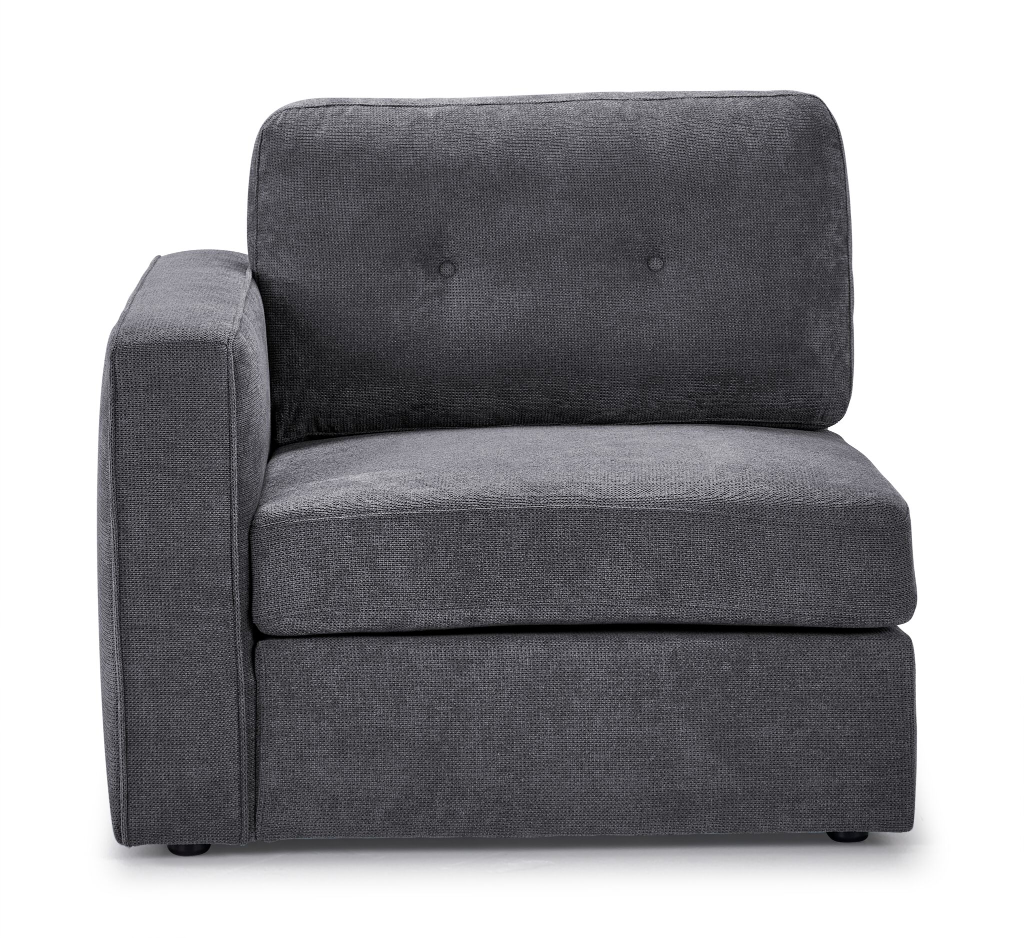 Feeling Connected - Connex 5-Piece Modular Sectional - Light Grey