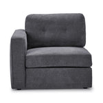 Connex 6-Piece Modular Sectional with Storage Console - Light Grey