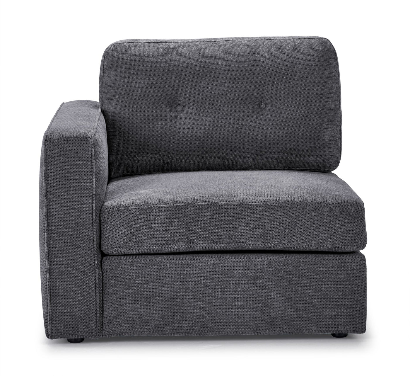 Connex 6-Piece Modular Sectional with Storage Console - Light Grey