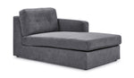 Feeling Connected - Connex 5-Piece Modular Sectional with Consoles - Light Grey