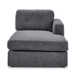 Connex 6-Piece Modular Sectional with Storage Console - Light Grey