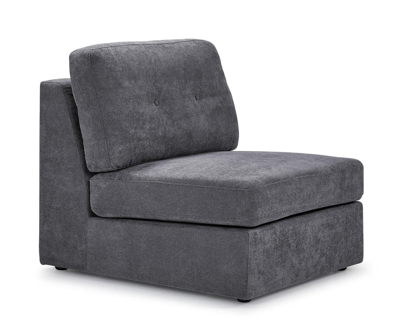 Connex 6-Piece Modular Sectional with Storage Console - Light Grey