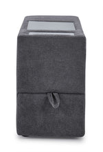 Feeling Connected - Connex 6-Piece Modular Sectional with Drawer Console - Light Grey