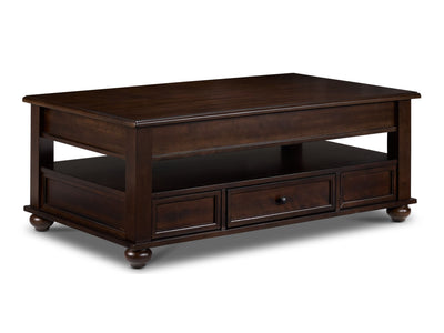 Corbel 48" Lift Top Coffee Table - Espresso