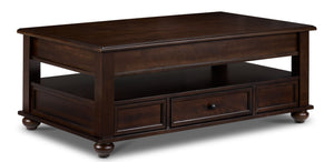 Corbel 48" Lift Top Coffee Table - Espresso