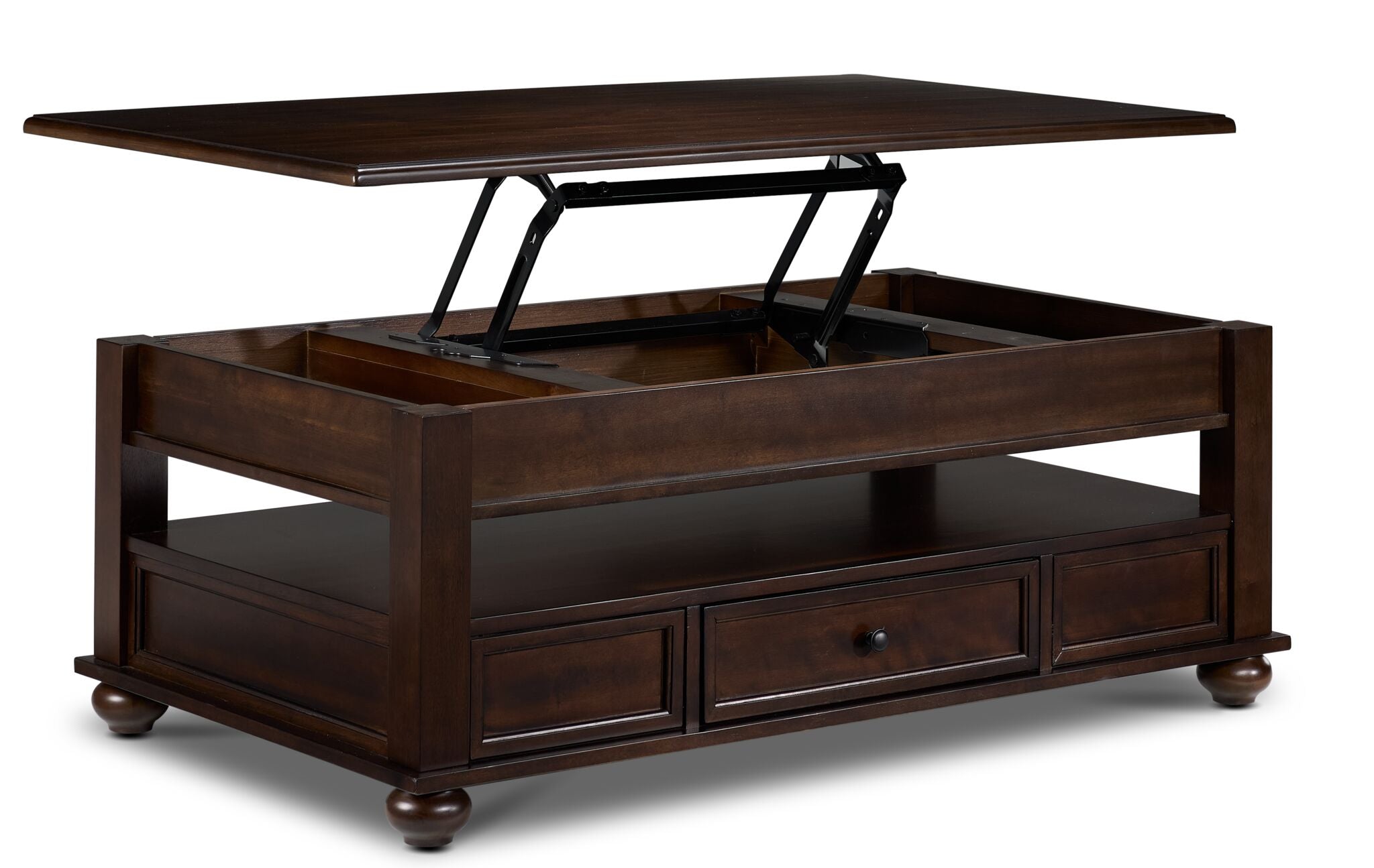 Corbel 48" Lift Top Coffee Table - Espresso