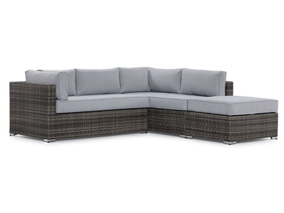 Cove 3 - Piece Outdoor Sectional - Dark Grey
