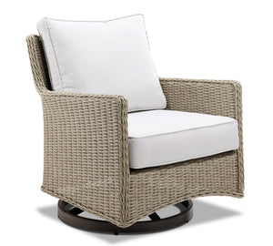 Creek Outdoor Swivel Chair - Grey
